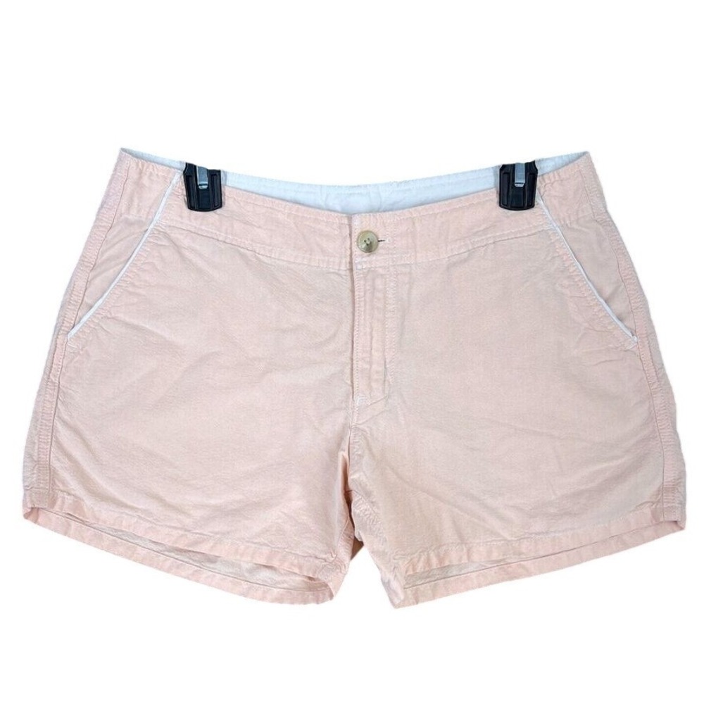 Columbia‎ Sportwear Company Shorts Womens 4 Pastel Orange Cotton Machine Wash